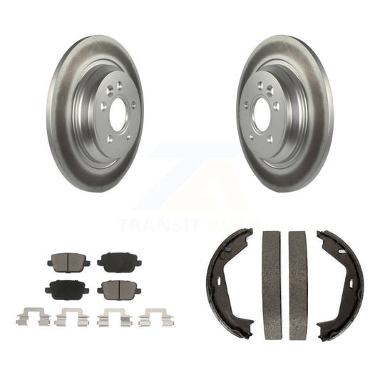 Coated Disc Rotors and Ceramic Brake Pads Kit-KGC-103132 - Kit.bestparts.ca