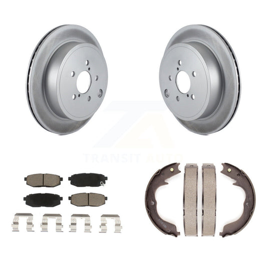 Coated Disc Rotors and Ceramic Brake Pads Kit-KGC-103136 - Kit.bestparts.ca