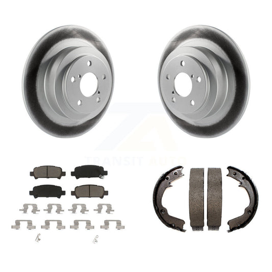 Coated Disc Rotors and Ceramic Brake Pads Kit-KGC-103140 - Kit.bestparts.ca