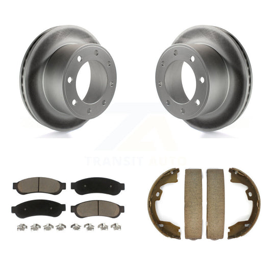 Coated Disc Rotors and Ceramic Brake Pads Kit-KGC-103154 - Kit.bestparts.ca