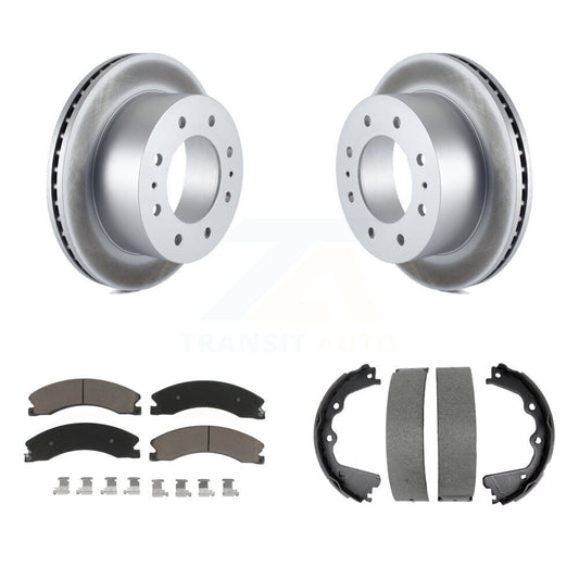 Coated Disc Rotors and Ceramic Brake Pads Kit-KGC-103155 - Kit.bestparts.ca