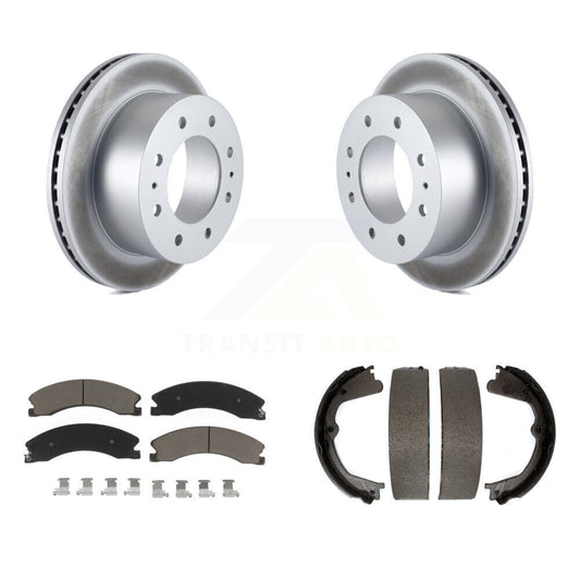 Coated Disc Rotors and Ceramic Brake Pads Kit-KGC-103156 - Kit.bestparts.ca