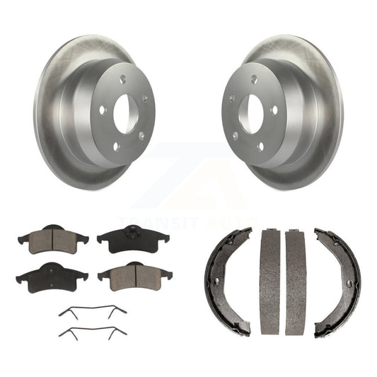Coated Disc Rotors and Ceramic Brake Pads Kit-KGC-103162 - Kit.bestparts.ca