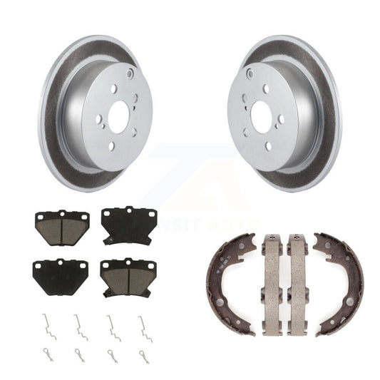 Coated Disc Rotors and Ceramic Brake Pads Kit-KGC-103167 - Kit.bestparts.ca