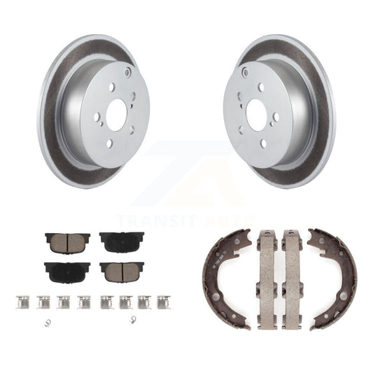 Coated Disc Rotors and Ceramic Brake Pads Kit-KGC-103168 - Kit.bestparts.ca