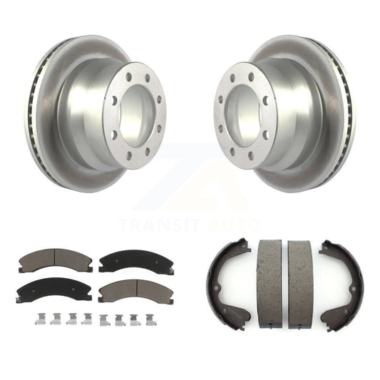 Coated Disc Rotors and Ceramic Brake Pads Kit-KGC-103181 - Kit.bestparts.ca