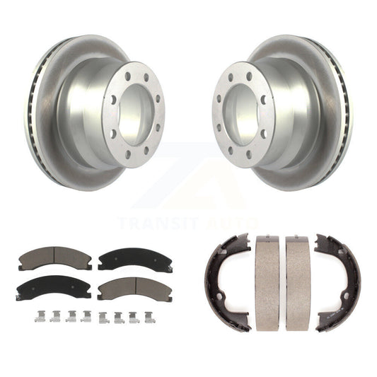 Coated Disc Rotors and Ceramic Brake Pads Kit-KGC-103182 - Kit.bestparts.ca