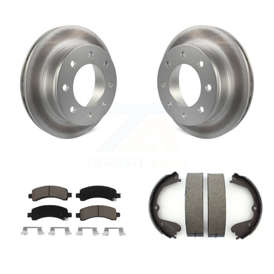Coated Disc Rotors and Ceramic Brake Pads Kit-KGC-103183 - Kit.bestparts.ca