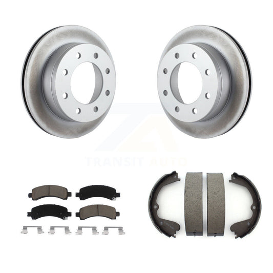 Coated Disc Rotors and Ceramic Brake Pads Kit-KGC-103185 - Kit.bestparts.ca