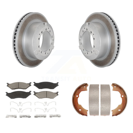 Coated Disc Rotors and Ceramic Brake Pads Kit-KGC-103191 - Kit.bestparts.ca