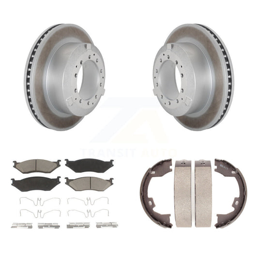 Coated Disc Rotors and Ceramic Brake Pads Kit-KGC-103192 - Kit.bestparts.ca