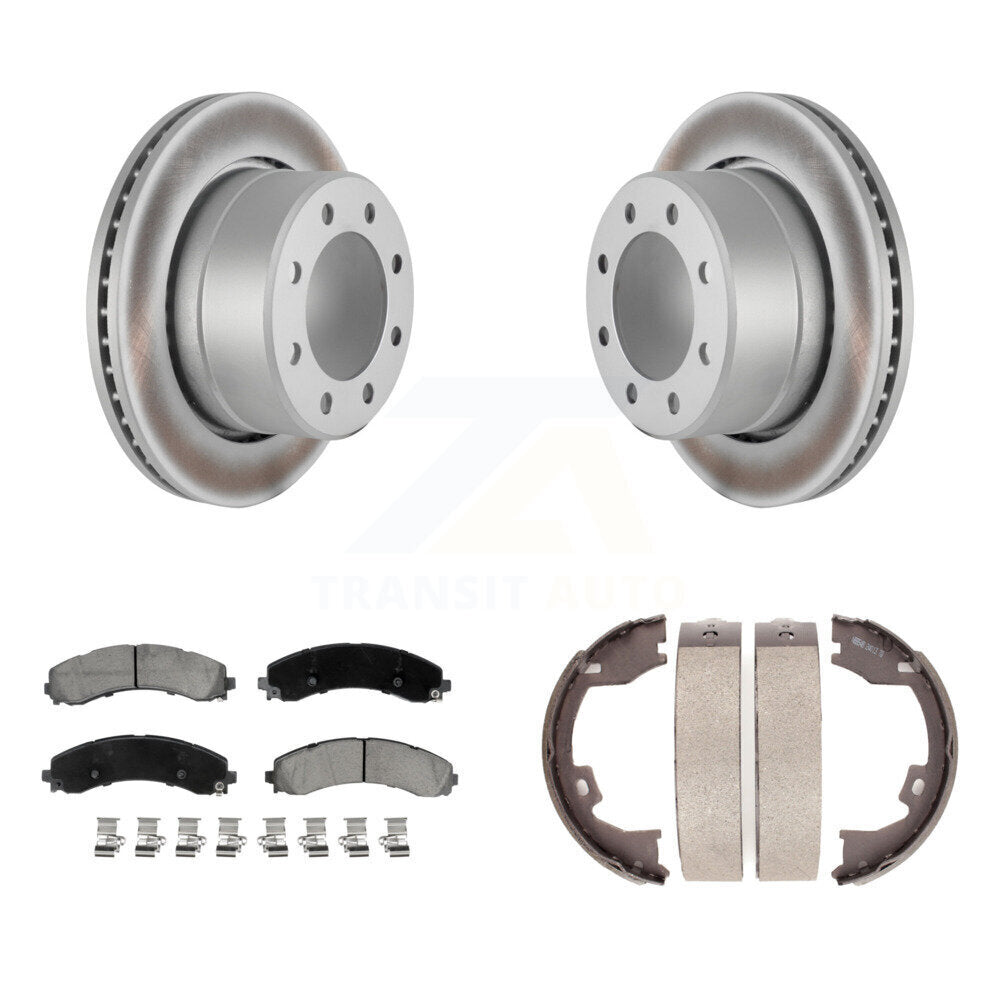 Coated Disc Rotors and Ceramic Brake Pads Kit-KGC-103194 - Kit.bestparts.ca