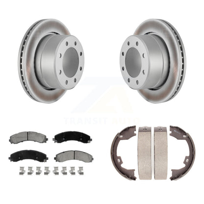Coated Disc Rotors and Ceramic Brake Pads Kit-KGC-103194 - Kit.bestparts.ca