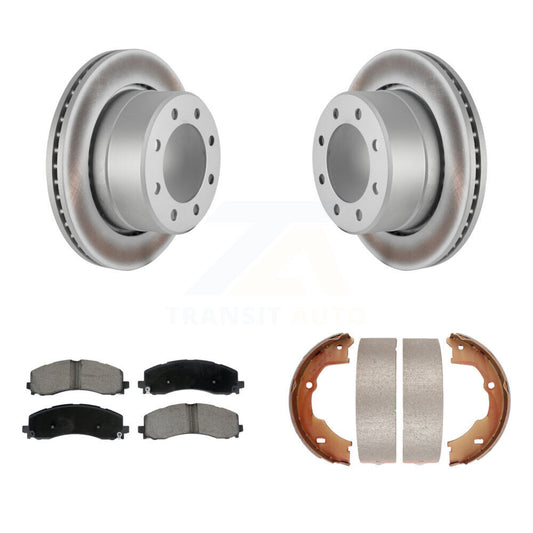 Coated Disc Rotors and Ceramic Brake Pads Kit-KGC-103195 - Kit.bestparts.ca