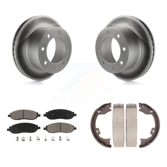 Coated Disc Rotors and Ceramic Brake Pads Kit-KGC-103196 - Kit.bestparts.ca