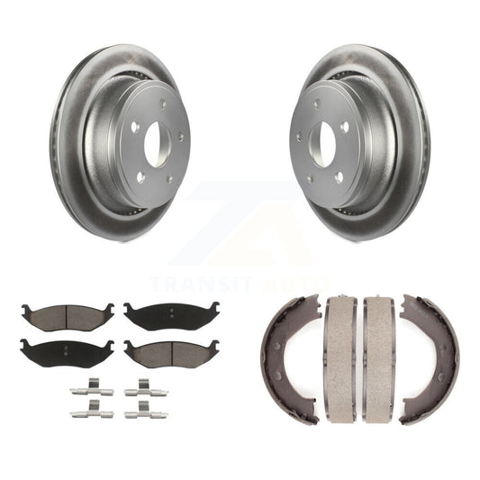 Coated Disc Rotors and Ceramic Brake Pads Kit-KGC-103197 - Kit.bestparts.ca