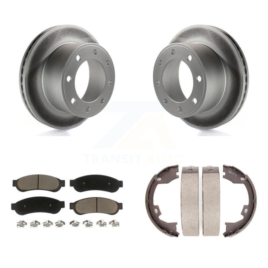 Coated Disc Rotors and Ceramic Brake Pads Kit-KGC-103198 - Kit.bestparts.ca
