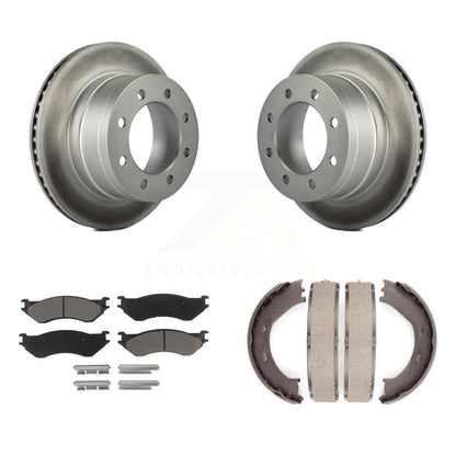 Coated Disc Rotors and Ceramic Brake Pads Kit-KGC-103199 - Kit.bestparts.ca