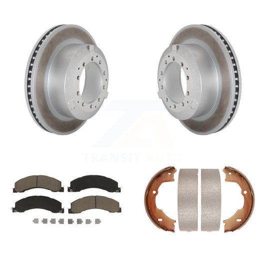 Coated Disc Rotors and Ceramic Brake Pads Kit-KGC-103200 - Kit.bestparts.ca