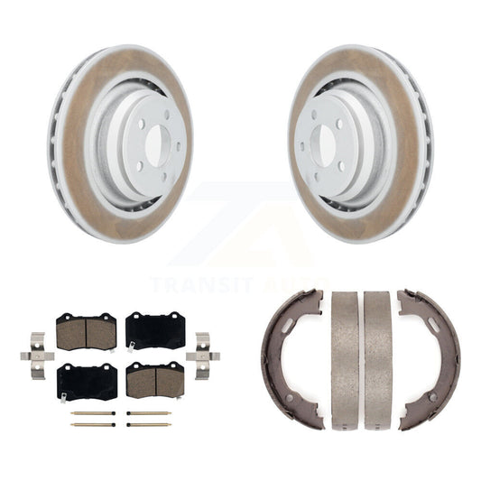 Coated Disc Rotors and Ceramic Brake Pads Kit-KGC-103205 - Kit.bestparts.ca