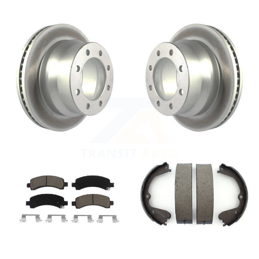 Coated Disc Rotors and Ceramic Brake Pads Kit-KGC-103212 - Kit.bestparts.ca
