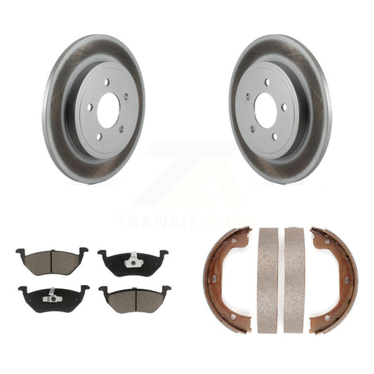 Coated Disc Rotors and Ceramic Brake Pads Kit-KGC-103213 - Kit.bestparts.ca
