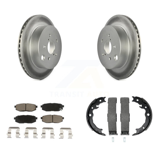 Coated Disc Rotors and Ceramic Brake Pads Kit-KGC-103215 - Kit.bestparts.ca