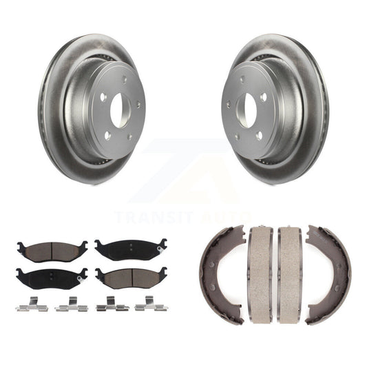 Coated Disc Rotors and Ceramic Brake Pads Kit-KGC-103220 - Kit.bestparts.ca