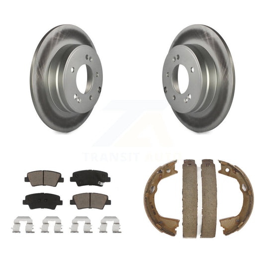 Coated Disc Rotors and Ceramic Brake Pads Kit-KGC-103223 - Kit.bestparts.ca