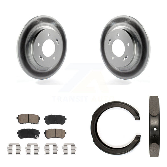 Coated Disc Rotors and Ceramic Brake Pads Kit-KGC-103226 - Kit.bestparts.ca