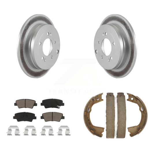 Coated Disc Rotors and Ceramic Brake Pads Kit-KGC-103236 - Kit.bestparts.ca
