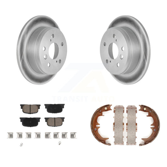 Coated Disc Rotors and Ceramic Brake Pads Kit-KGC-103242 - Kit.bestparts.ca