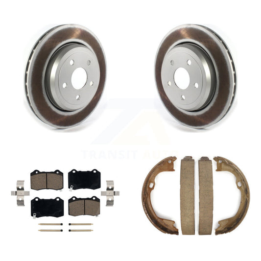 Coated Disc Rotors and Ceramic Brake Pads Kit-KGC-103248 - Kit.bestparts.ca