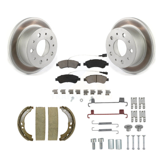 Coated Disc Rotors and Ceramic Brake Pads Kit-KGC-103255 - Kit.bestparts.ca