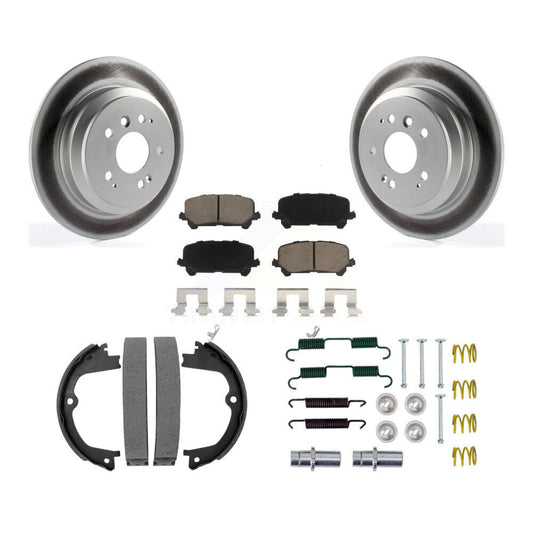 Coated Disc Rotors and Ceramic Brake Pads Kit-KGC-103259 - Kit.bestparts.ca
