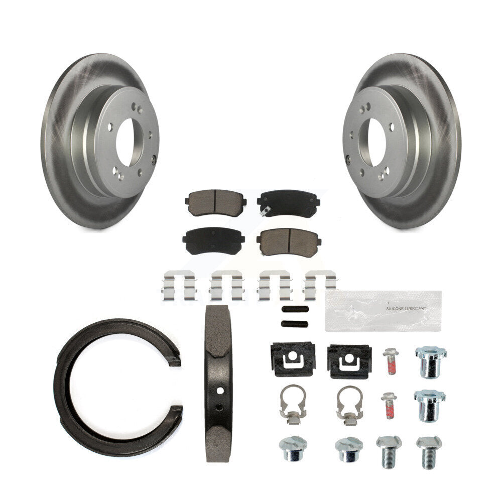 Coated Disc Rotors and Ceramic Brake Pads Kit-KGC-103267 - Kit.bestparts.ca Kit.bestparts.ca