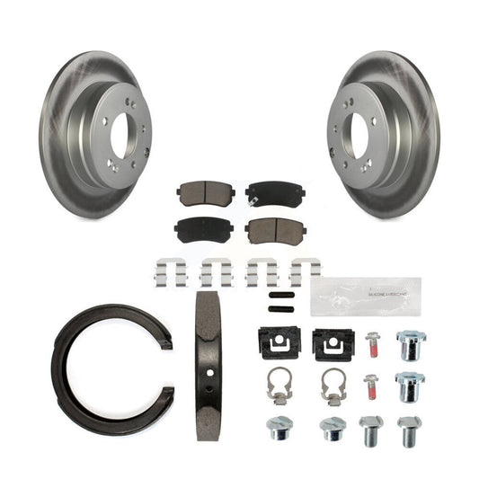 Coated Disc Rotors and Ceramic Brake Pads Kit-KGC-103267 - Kit.bestparts.ca