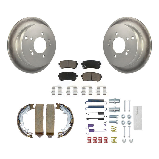 Coated Disc Rotors and Ceramic Brake Pads Kit-KGC-103269 - Kit.bestparts.ca