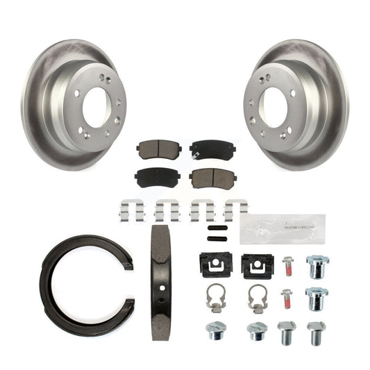 Coated Disc Rotors and Ceramic Brake Pads Kit-KGC-103271 - Kit.bestparts.ca