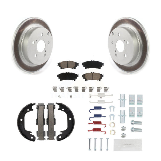 Coated Disc Rotors and Ceramic Brake Pads Kit-KGC-103272 - Kit.bestparts.ca