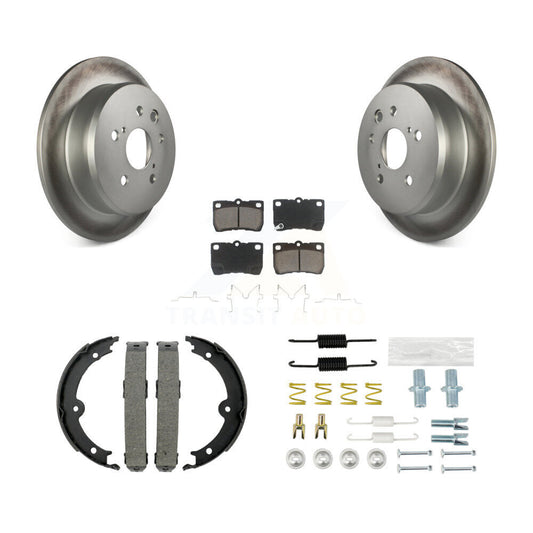 Coated Disc Rotors and Ceramic Brake Pads Kit-KGC-103273 - Kit.bestparts.ca