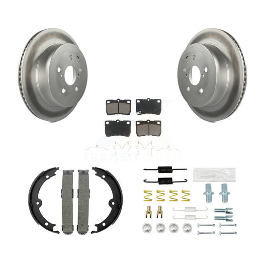 Coated Disc Rotors and Ceramic Brake Pads Kit-KGC-103274 - Kit.bestparts.ca