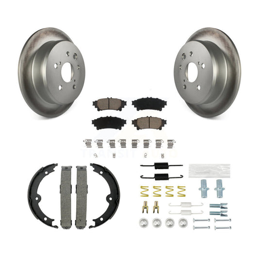 Coated Disc Rotors and Ceramic Brake Pads Kit-KGC-103275 - Kit.bestparts.ca