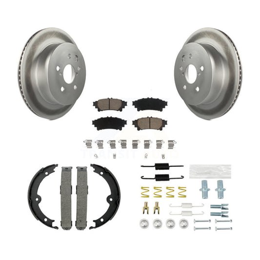 Coated Disc Rotors and Ceramic Brake Pads Kit-KGC-103276 - Kit.bestparts.ca