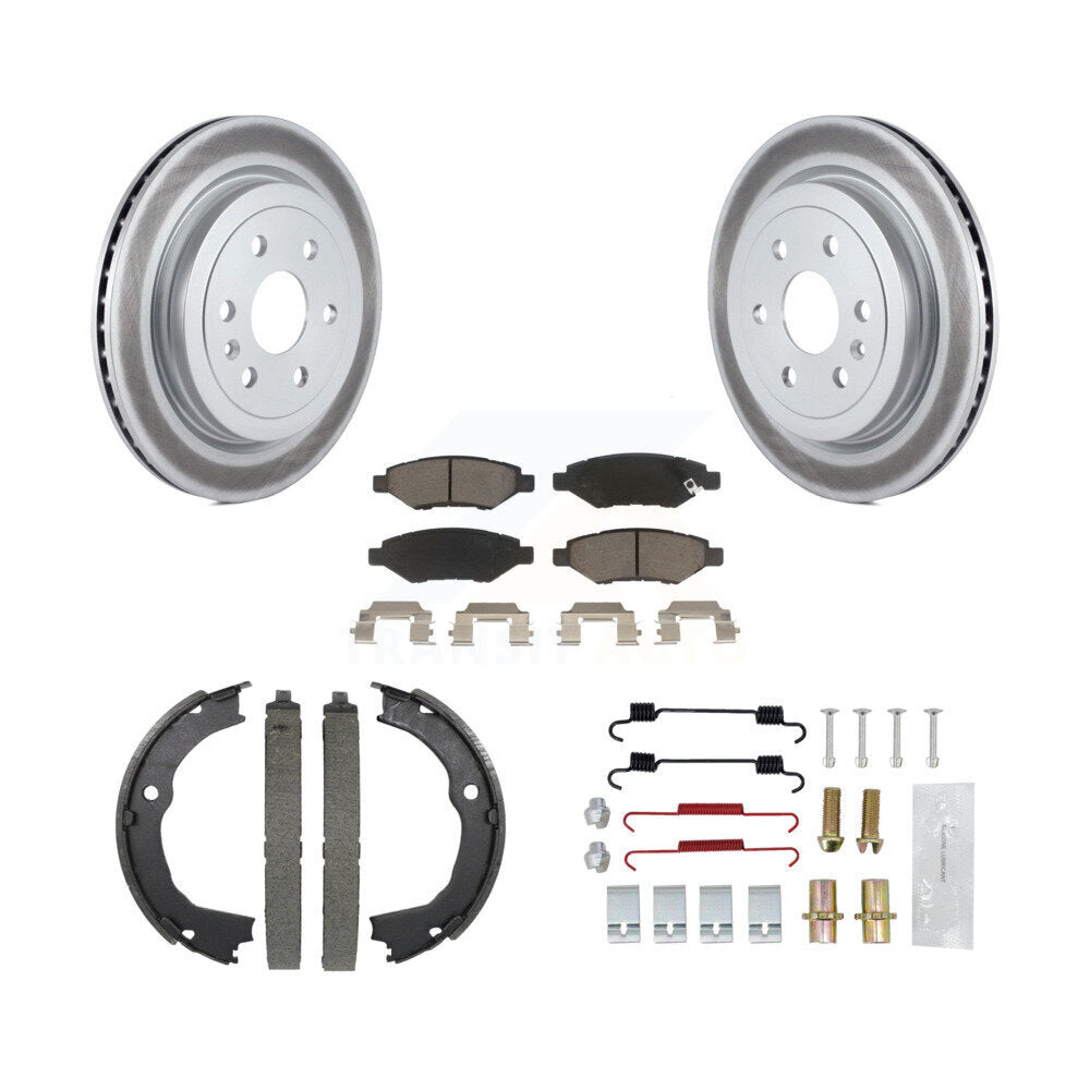 coated disc rotors and ceramic brake pads-kgc-103278 - Kit.bestparts.ca