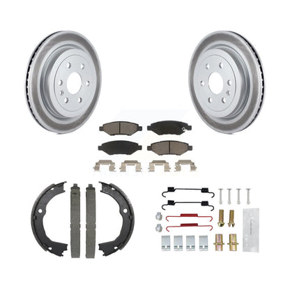 coated disc rotors and ceramic brake pads-kgc-103278 - Kit.bestparts.ca