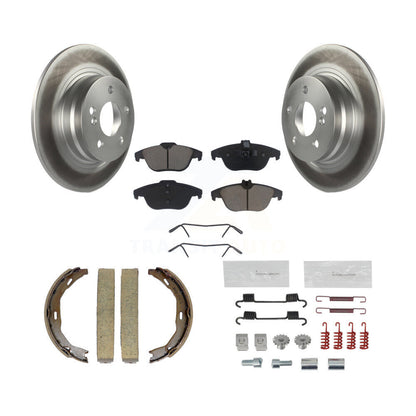 Coated Disc Rotors and Ceramic Brake Pads Kit-KGC-103281 - Kit.bestparts.ca