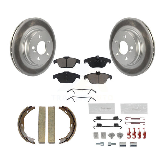Coated Disc Rotors and Ceramic Brake Pads Kit-KGC-103282 - Kit.bestparts.ca