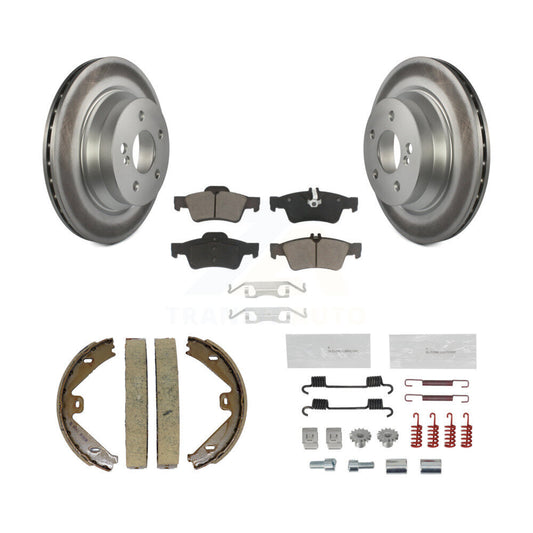 Coated Disc Rotors and Ceramic Brake Pads Kit-KGC-103283 - Kit.bestparts.ca
