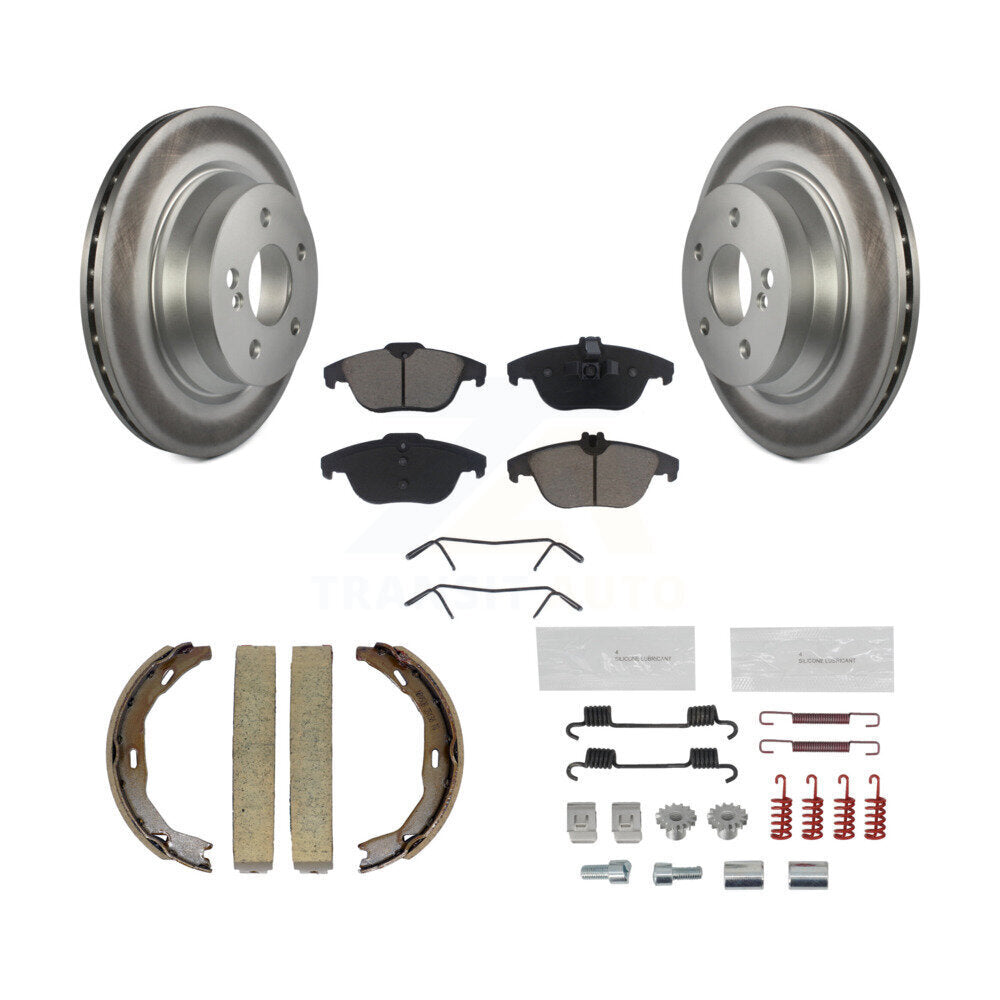 Coated Disc Rotors and Ceramic Brake Pads Kit-KGC-103287 - Kit.bestparts.ca Kit.bestparts.ca